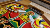 Image # 68383: Screamo Playfield - Detail 
(All playfield parts are original except the flippers, per the owner.)