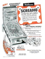 Image # 7819: Screamo Flyer - Distributor Stamp