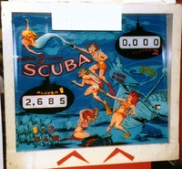 Image # 1958: Scuba Backglass