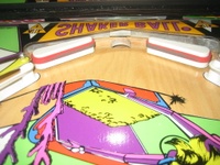Image # 42682: Sea Hunt Playfield - Detail 
(This game was obtained New In Box in 2004, five years before this photograph was made. Serial number 8943.)
