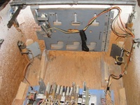 Image # 41039: See Saw Whitewood - Inside Front Door 
(No coin mechanisms are needed for this test cabinet.)