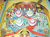 Image # 26788: See Saw Later Production Upper Playfield 
(Serial number 2545.)