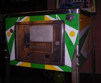 Image # 39809: Serenade Cabinet - Front 
(Coin slots have been removed from this coin door.)