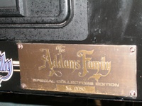 Image # 20798: The Addams Family Special Collectors Edition Collector's Plaque