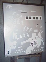 Image # 30816: Set Up Backglass - Reverse - 2 Flippers 
(From game with serial number 58593.)