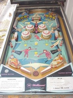 Image # 30834: Set Up Playfield - 2 Flippers 
(Two-flipper version. Serial number 58593.)