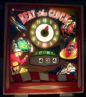 Image # 20632: Beat the Clock Illuminated Backglass