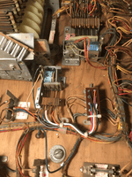 Image # 80144: Shangri-La Homemade Extra Ball Relay Assembly 
(See the wiring diagram in the Files Section. The replay shorting plug is resting on top of the score motor.)