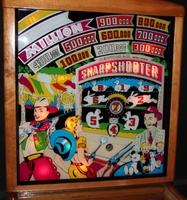 Image # 64566: Sharpshooter Illuminated Backglass