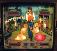 Image # 12765: Sharpshooter Illuminated Backglass