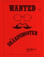 Image # 33440: Sharpshooter Flyer 
(This flyer is a thin, glossy paper with printing on only one side. It was sent to arcades and distributors and also used as a magazine ad.)