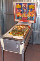 Image # 49299: Sheba Cabinet - Front View 
(The coin door has been repainted. Serial number SH-1016.)