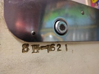 Image # 71201: Sheba Cabinet - Serial Number 
(Serial number SH-1621.)