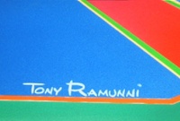 Image # 71149: Beat the Clock Original Backglass Artwork - Detail 
(Artist is Tony Ramunni.Watercolor on posterboard.Approximate dimensions 24 1/2 inches by 26 inches. Metal frame is 29 by 31 inches.)