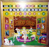 Image # 2017: Shoo Shoo Backglass
