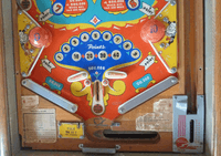 Image # 78015: Shoo Shoo Lower Playfield 
(Playfield serial number 42035. Game serial number 42099.)