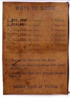 Image # 38314: Shoot the Moon Score Card 
(From game with serial number 51211.)