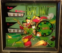 Image # 65829: Beat Time Illuminated Backglass