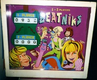 Image # 205: Beatniks Backglass