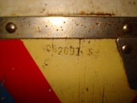 Image # 38273: Silver Sample Game - Serial Number 
(Serial number 062091 S.)