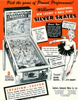 Image # 4326: Silver Skates Flyer - Distributor Stamp