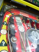Image # 71862: Silver Slugger Upper Left Playfield Detail