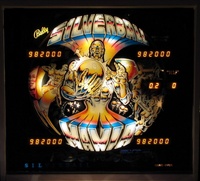 Image # 36189: Silverball Mania Illuminated Backglass