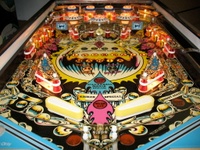 Image # 36194: Silverball Mania Illuminated Playfield