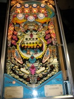 Image # 36193: Silverball Mania Illuminated Playfield