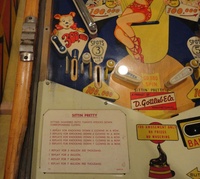 Image # 58261: Sittin' Pretty Sample Game - Lower Left Playfield 
(Serial number 22006 S.)