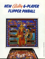 Image # 3873: The Six Million Dollar Man Flyer, Front
