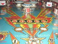 Image # 32881: The Six Million Dollar Man Playfield - Detail