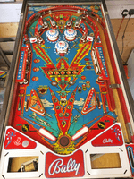 Image # 75811: The Six Million Dollar Man Playfield 
(Serial number ESM1153.)