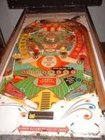 Image # 33821: Six Shooter Playfield 
(No serial number was found on this game.)