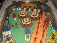 Image # 43069: Six Sticks Upper Playfield 
(Serial number SK 1560.)