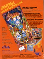 Image # 4100: Skateball Flyer, Back