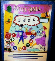 Image # 2065: Skill-Ball Backglass