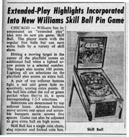 Image # 42014: Skill-Ball Billboard New Game Announcement 
(The Billboard, Sep-11-1961, page 67)