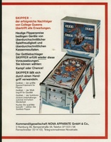 Image # 23046: Skipper German Ad 
(From the German trade magazine M�nzautomat, January 1970.)