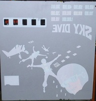 Image # 10038: Sky Dive Backglass - Reverse