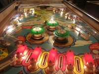 Image # 58019: Sky Divers Illuminated Playfield - Downfield View
