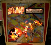 Image # 55859: Sky Jump Illuminated Backglass