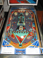 Image # 83564: Skylab Playfield 
(Photographed at the 2014 Northwest Pinball and Arcade Show.)