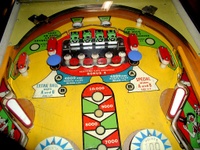 Image # 20175: Slap Stick Upper Playfield 
(Serial number 1034.)