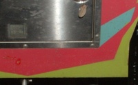 Image # 41052: Smart Set Engineering Sample - No Serial Number 
(This section of the cabinet is where the serial number is located on production games.)