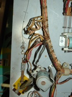 Image # 41068: Smart Set Engineering Sample - Under Playfield - Detail 
(Penciled lines are evident.)