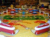 Image # 28526: Soccer Playfield - Ball View 
(Playfield has been repainted for several inches in the ball path of each kick-out hole.)