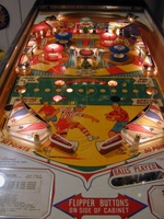 Image # 28529: Soccer Illuminated Playfield 
(Playfield has been repainted for several inches in the ball path of each kick-out hole.)
