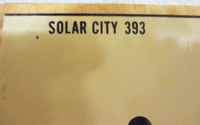 Image # 74789: Solar City NOS Playfield - Model Number