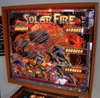 Image # 19211: Solar Fire Backglass - Lit